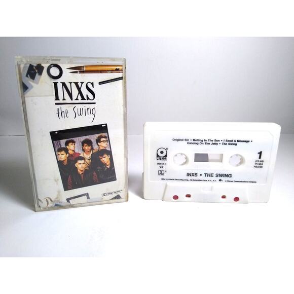 INXS The Swing Cassette Tape 1984 New Wave Pop Rock Music Audio Original Sin - Picture 1 of 2